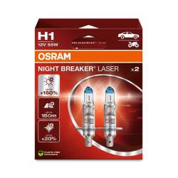 H1 OSRAM  Night Breaker Laser +150% BOX 2ks