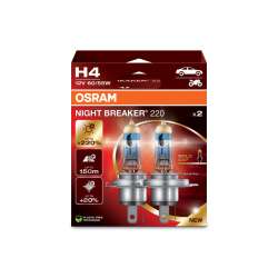 H4 OSRAM Night Breaker Laser +220% 64193NB220-2HB 2ks BOX