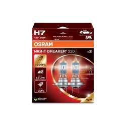 H7 OSRAM  Night Breaker Laser +200% BOX 2ks