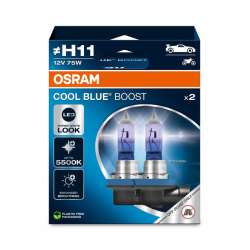 Osram Cool Blue Boost H11 12V 75W 62211CBB-2HB - 2KS